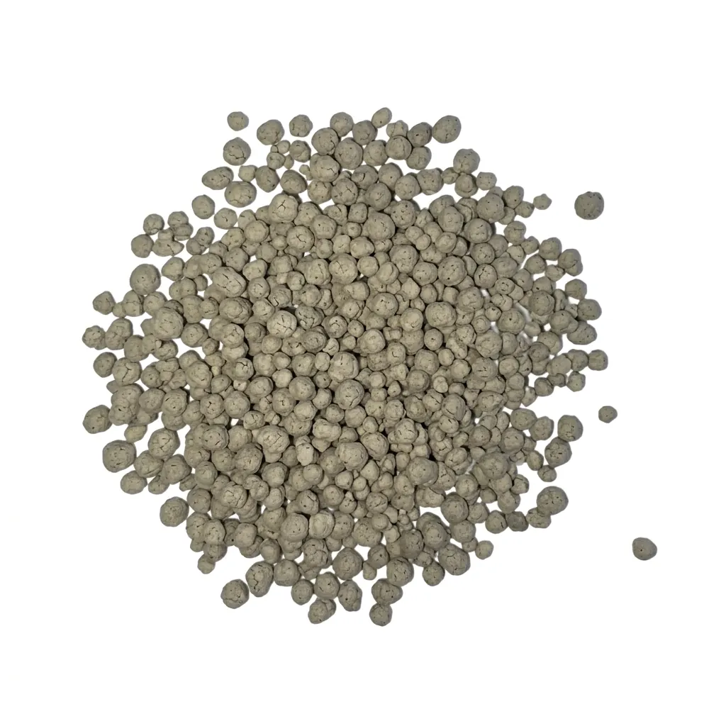 SB 90 granules Bluebird Fertilizers SB 90 sulfur fertilizer granules.